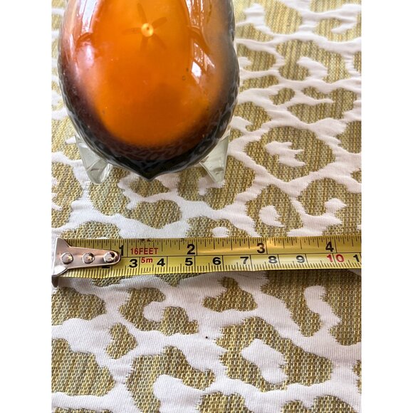 RARE Dynasty Gallery Antelope Hand Fused Art Glass Lt'd Ed 'Vinci' Line AMBR BLK - Picture 9 of 12